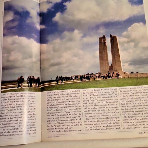 Macleans Magazine Paul Anka 8 Page Article Photos July 1 2005 Canada Day Double - Picture 7 of 9
